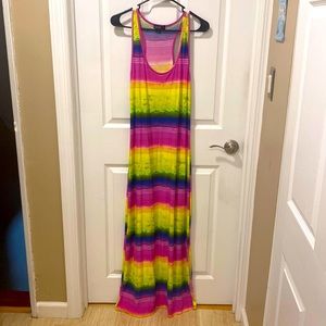 NWT Multi color maxi dress